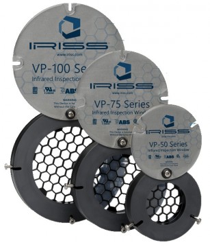 IRISS VPT Platinum Serie IR vinduer - trygg termografering av høyspentanlegg i drift.