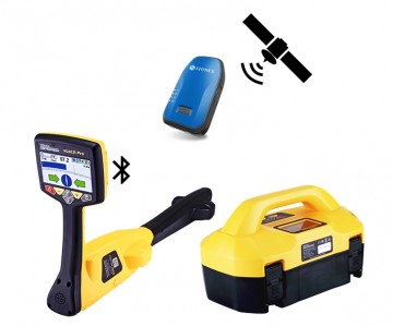 Proff GPS innmåling og påvisningspakke med vLoc3-PRO kabelsøkersett og S580 GNSS mottager.