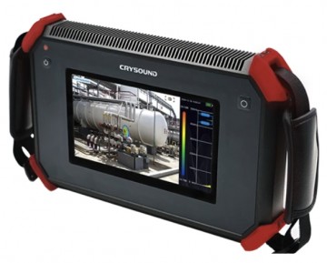 CRYSOUND MPAC128-ATEX Multi-frekvens Ultralyd og Akustisk Kamera tar 